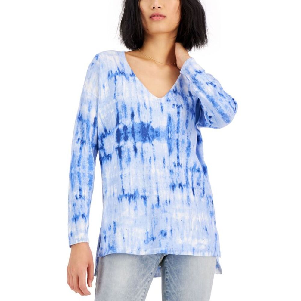 INC International Concepts Solid V Neck Sweater